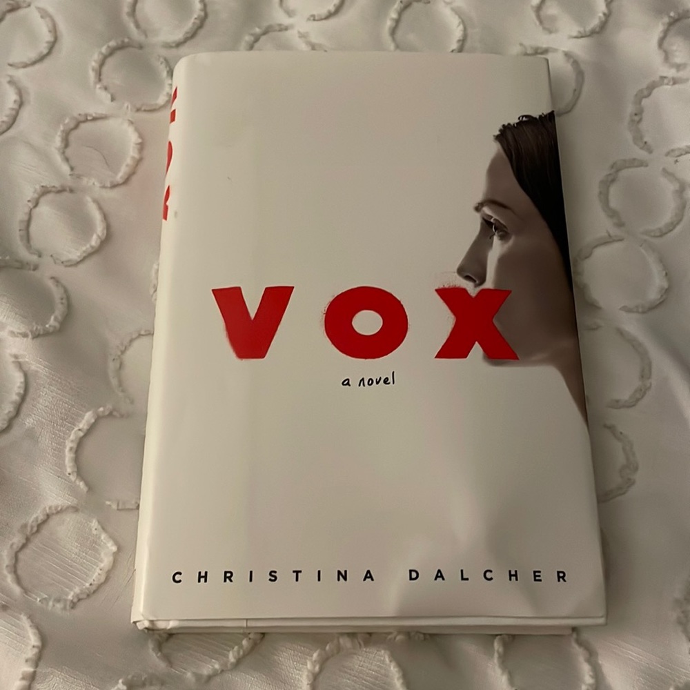 “Vox” novel by Christina Dalcher